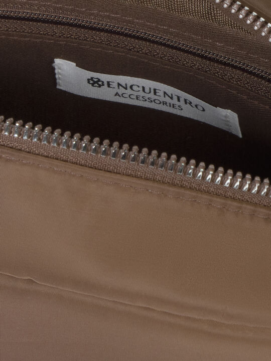BOLSO NYLON CORREA Marron image number null