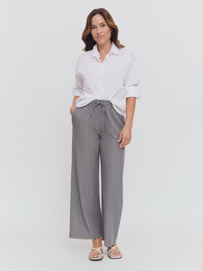 PANTALÓN PALAZZO Raya