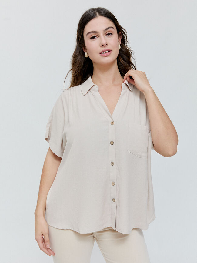 CAMISA RUSTICA Crudo
