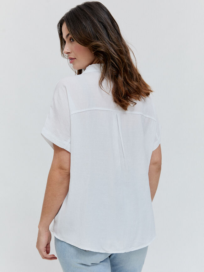 CAMISA RUSTICA Blanco Optico
