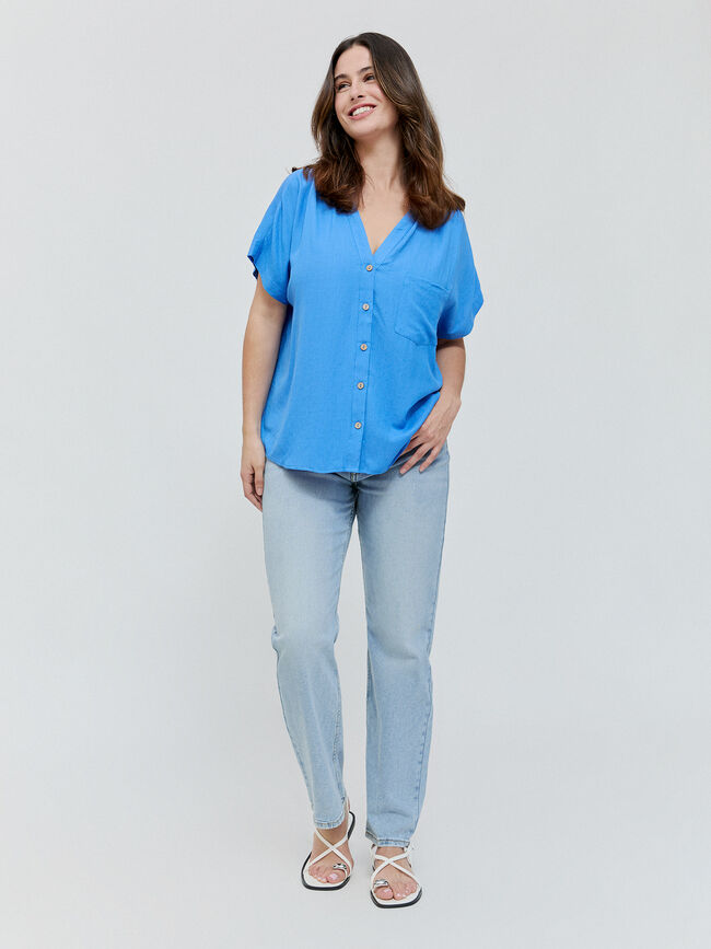 CAMISA RUSTICA Azulon