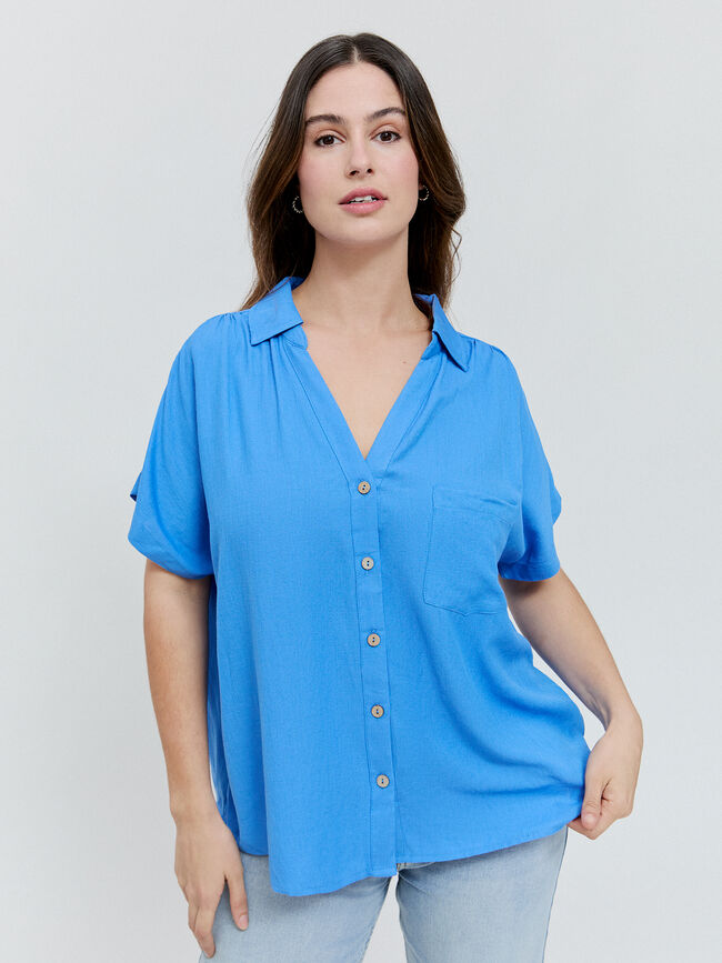 CAMISA RUSTICA Azulon