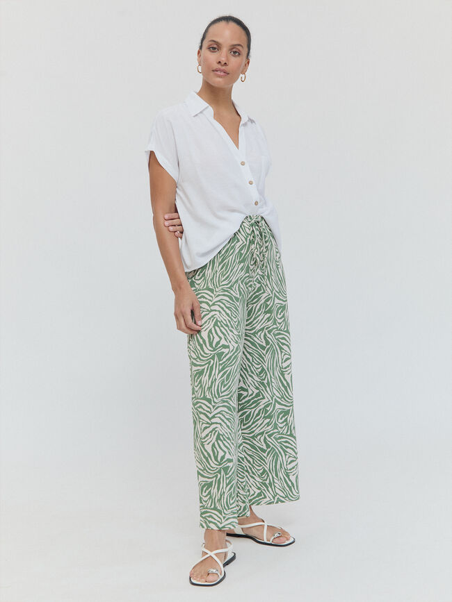 PANTALON RECTO Estampado 2
