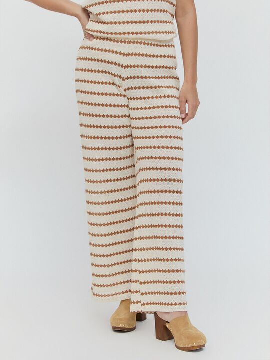 PANTALON RAYAS Crudo image number null