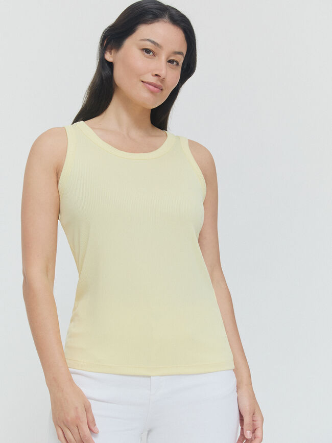 TOP CANALÉ Amarillo Pastel