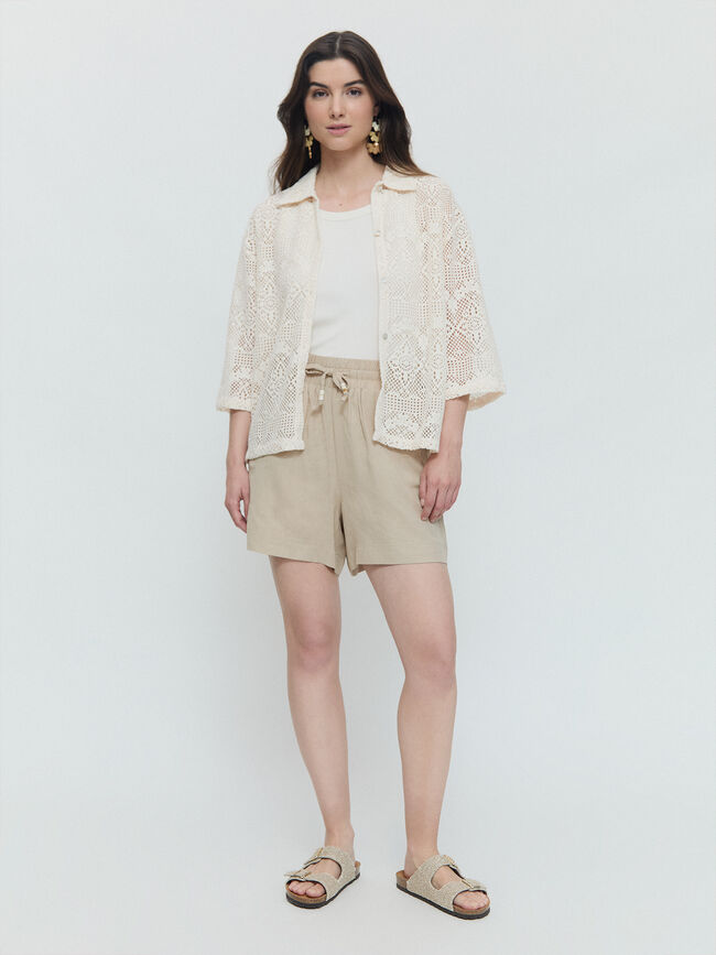 Pantalon rustico Vison Claro