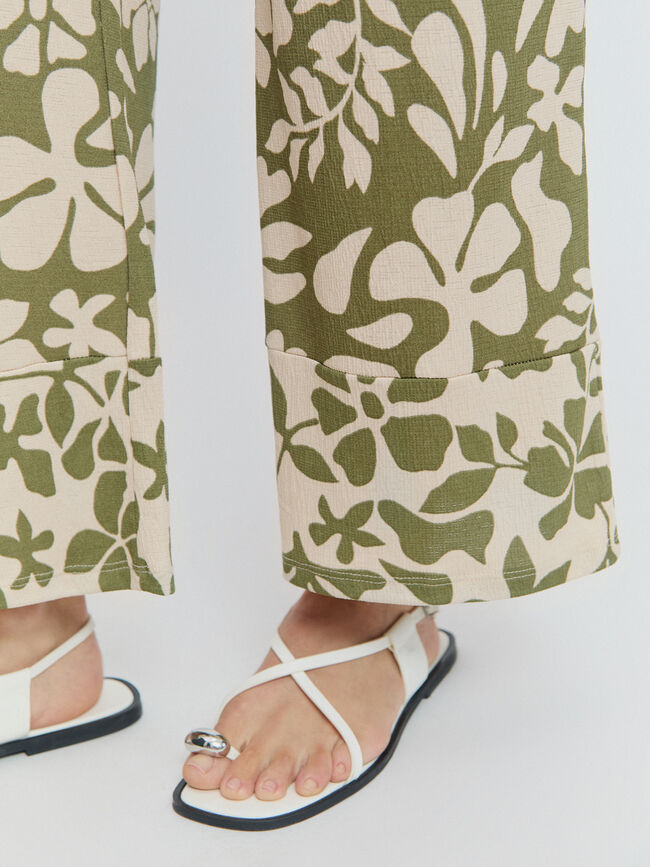 PANTALÓN ESTAMPADO Estampado 1